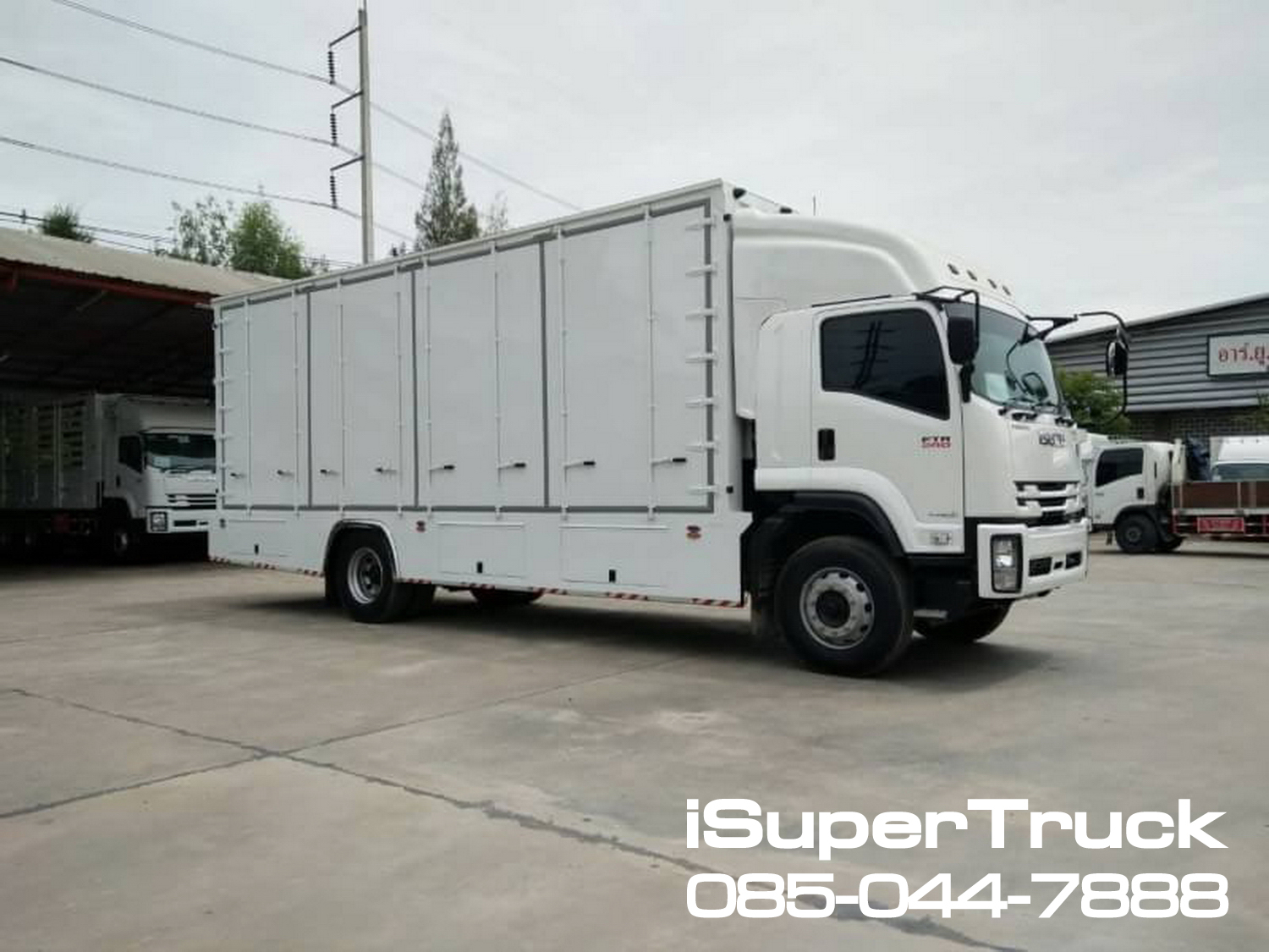 ISUZU FTR Smoother Euro 5 Max (ช่วงยาว 7.6 เมตร) หัวแชสซี (Chassis)