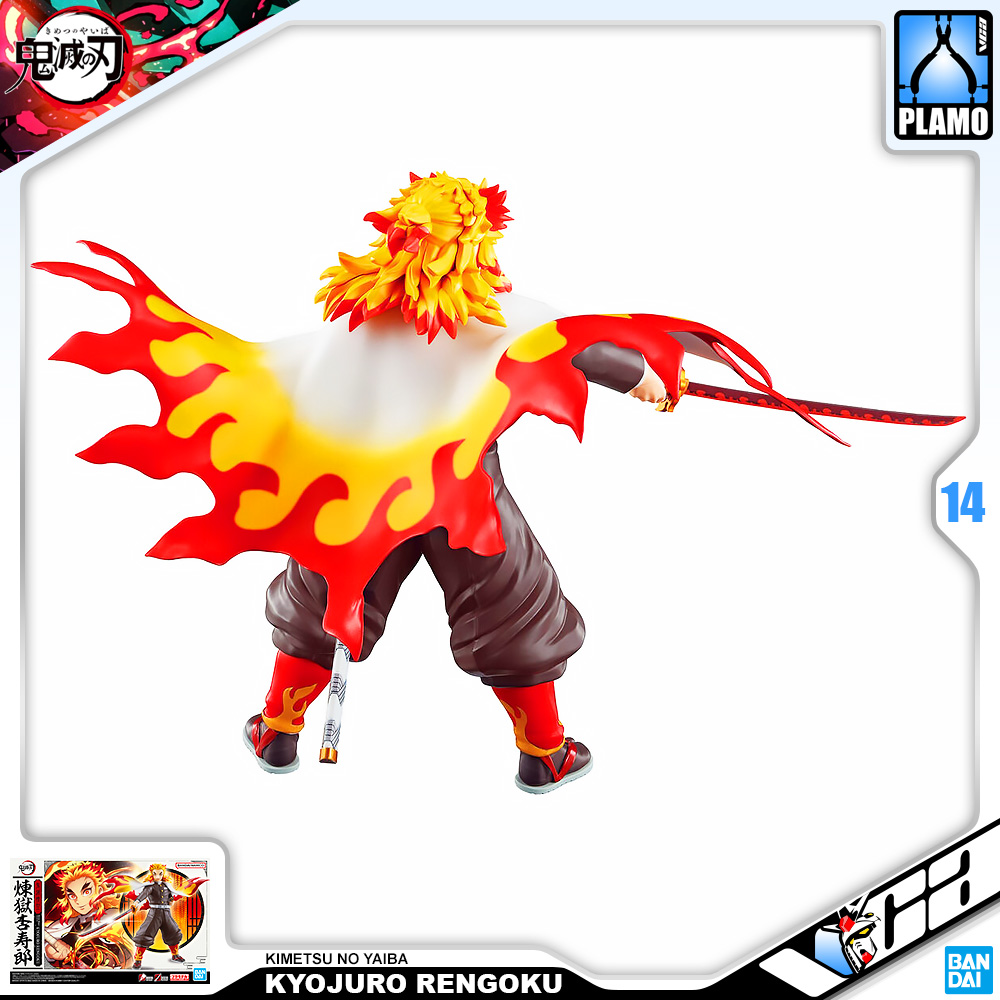 ⭐️ BANDAI KIMENTSU NO YAIBA KYOJURO RENGOKU ดาบพิฆาตอสูร ประกอบ โมเดล ของเล่น VCA GUNDAM