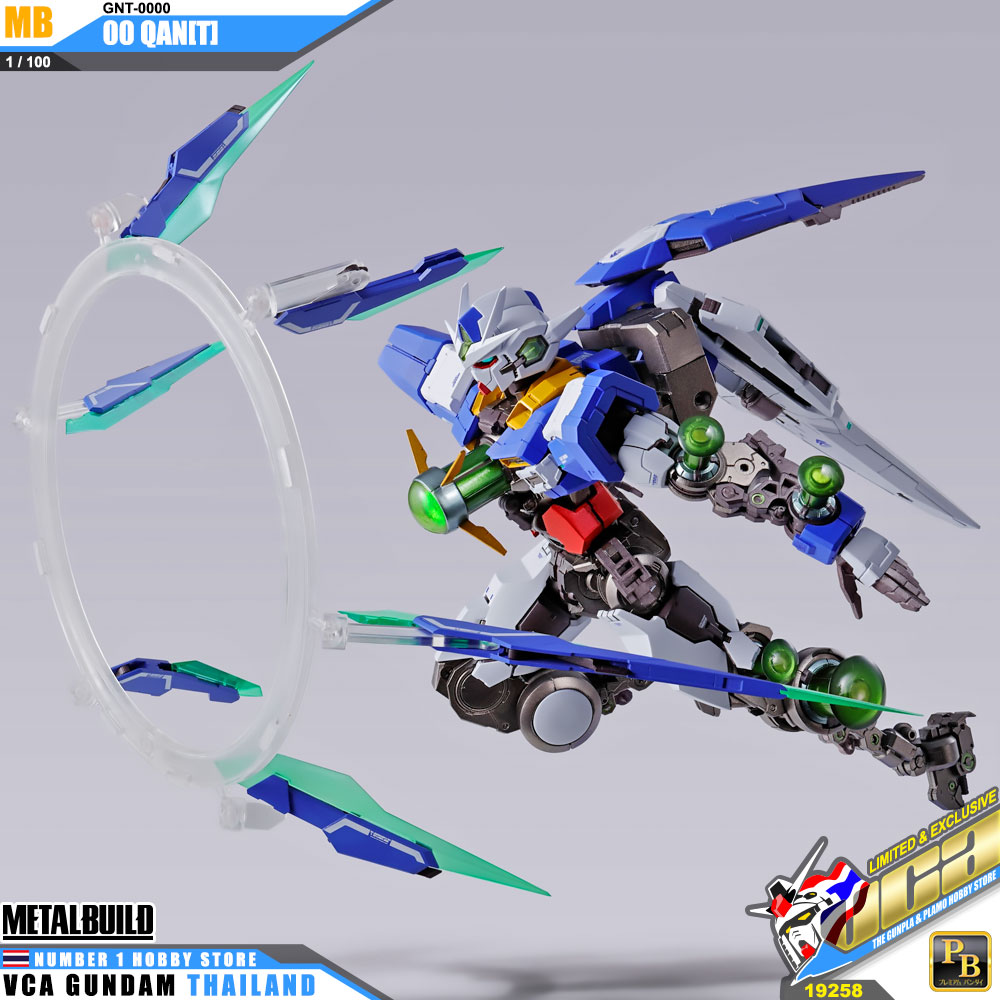 BANDAI TAMASHII NATIONS METAL BUILD GUNDAM 00 QANT กันดั้ม ฟิกเกอร์ VCA GUNDAM