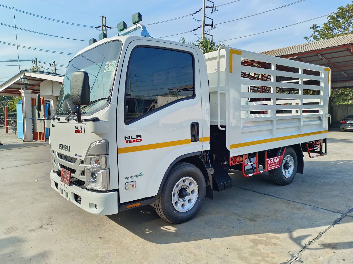ISUZU NLR Euro 5 Max (ช่วงยาว 3 เมตร) หัวแชสซี (Chassis)