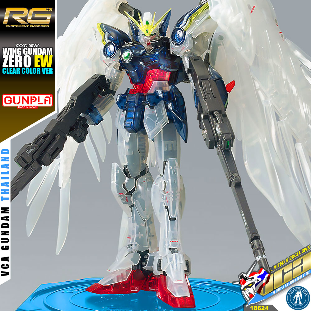 RG WING GUNDAM ZERO EW (TGB LIMITED) CLEAR COLOR