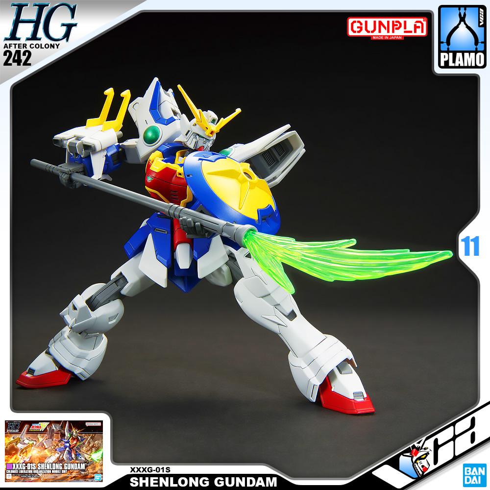 ⭐️ BANDAI GUNPLA HIGH GRADE AFTER COLONY HGAC HG 1/144 SHENLONG GUNDAM ประกอบ หุ่นยนต์ โมเดล กันดั้ม กันพลา ของเล่น VCA GUNDAM