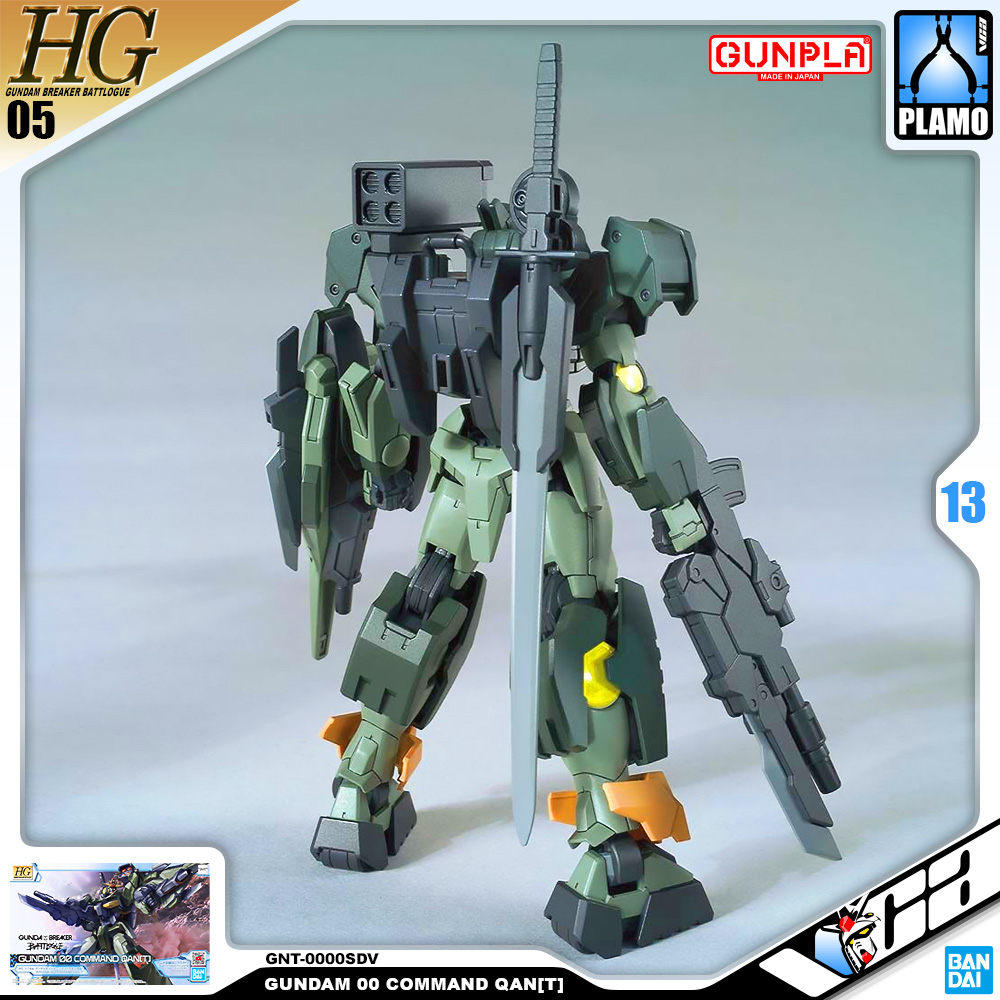 Bandai Gunpla High Grade Breaker Battlogue HG GNT-0000SDV GUNDAM 00 COMMAND QAN[T]
