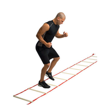 อุปกรณ์ฝึกซ้อมสำหรับนักบอล SL12 สปีดแลดเดอร์ 6 เมตร (แผ่นหนาพิเศษ พร้อมระบบล๊อค)