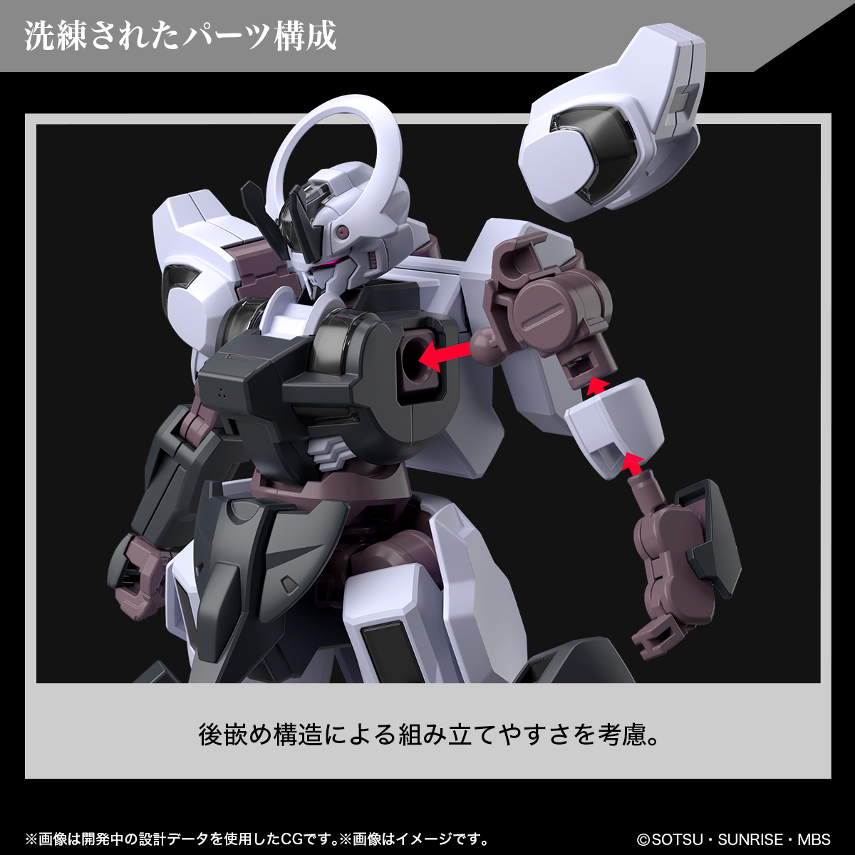 Bandai HG GUNDAM SCHWARZETTE