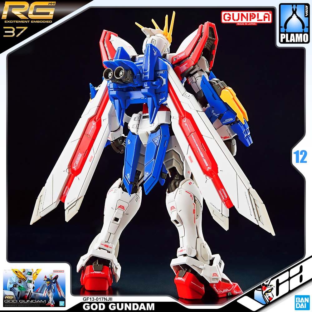 ⭐️ BANDAI GUNPLA REAL GRADE RG 1/144 G GOD GUNDAM ประกอบ หุ่นยนต์ โมเดล กันดั้ม กันพลา ของเล่น VCA GUNDAM