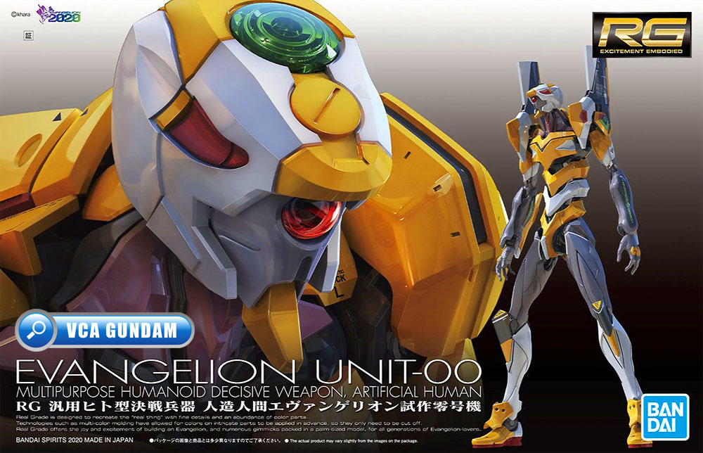 RG EVA-00 EVANGELION UNIT 00 อีวานเกเลียน