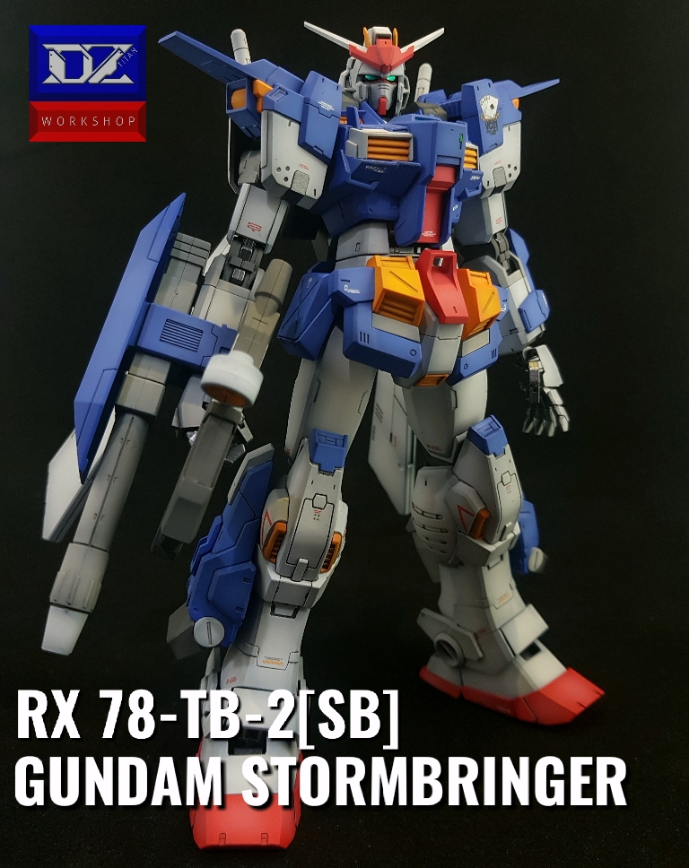 Painted Build : MG GUNDAM STORMBRINGER by DZ Workshop