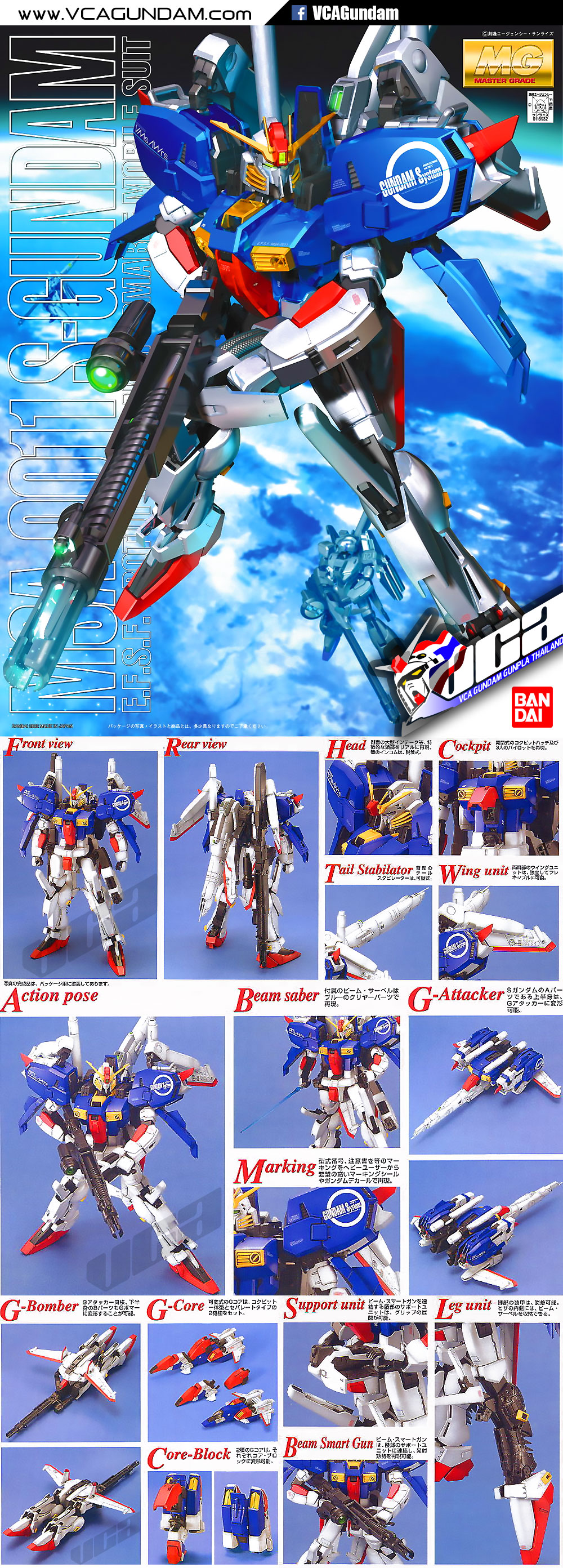 MG S GUNDAM S-กันดั้ม