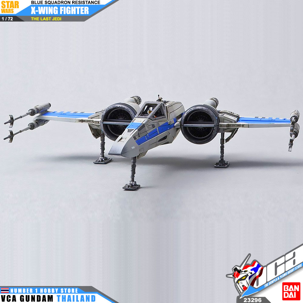Bandai 1/72 BLUE SQUADRON RESISTANCE X-WING FIGHTER