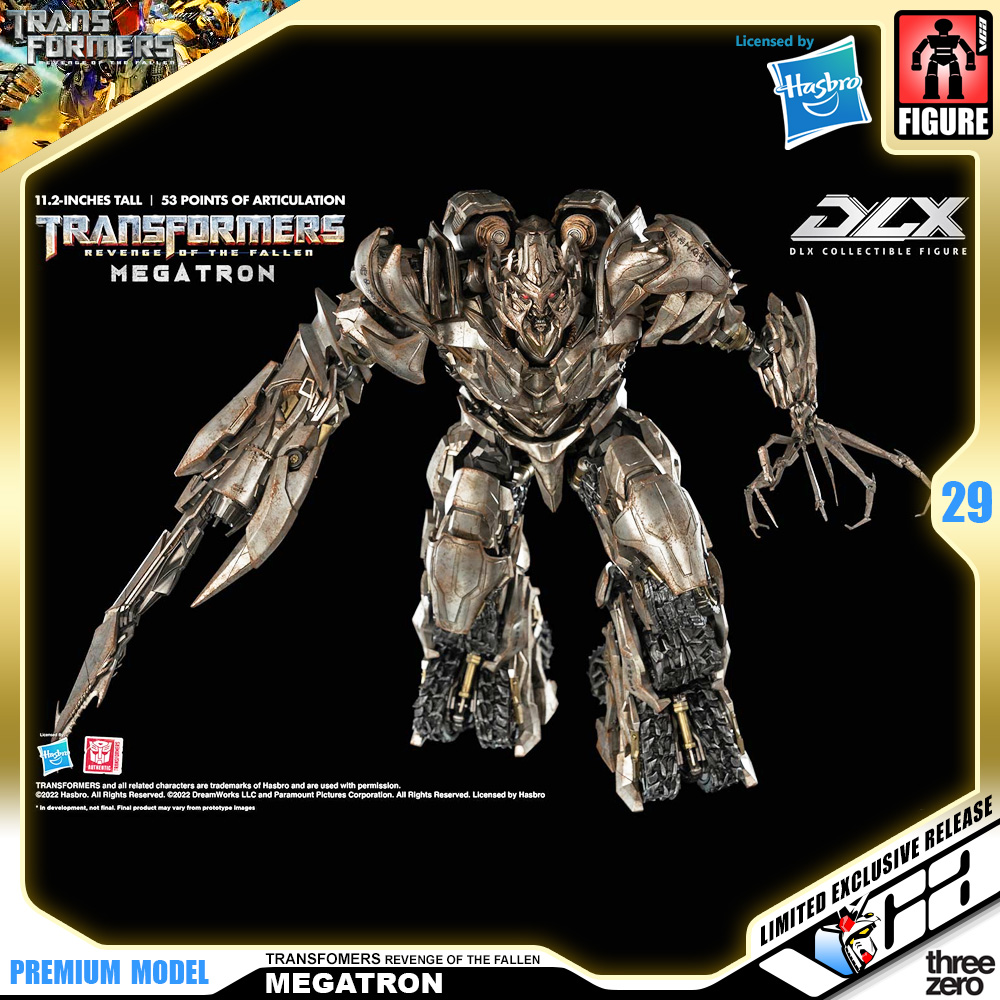 ThreeZero MEGATRON TRANSFORMERS REVENGE OF THE FALLEN