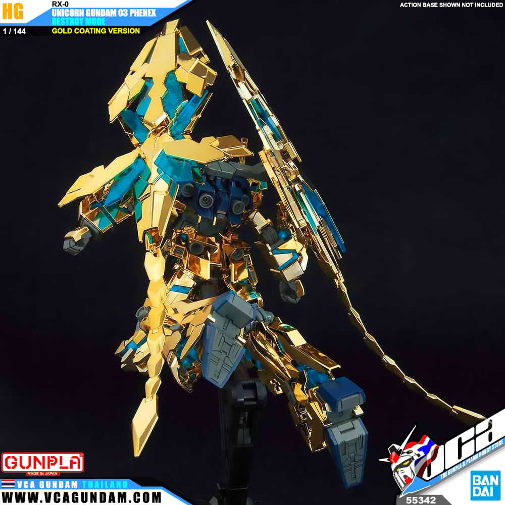HG UNICORN GUNDAM 03 PHENEX DES.MODE (NARRATIVE VER) (GOLD COATING) ยูนิคอร์น กันดั้ม 03 ฟีนิกซ์