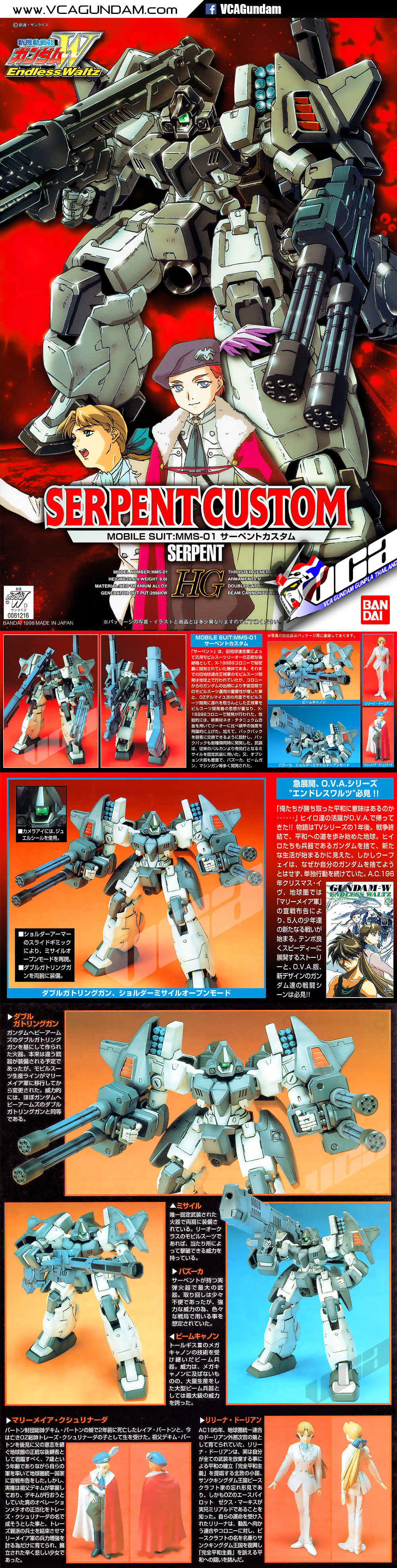 1/100 SERPENT CUSTOM เซอร์เพ็นท์ คัสตอม