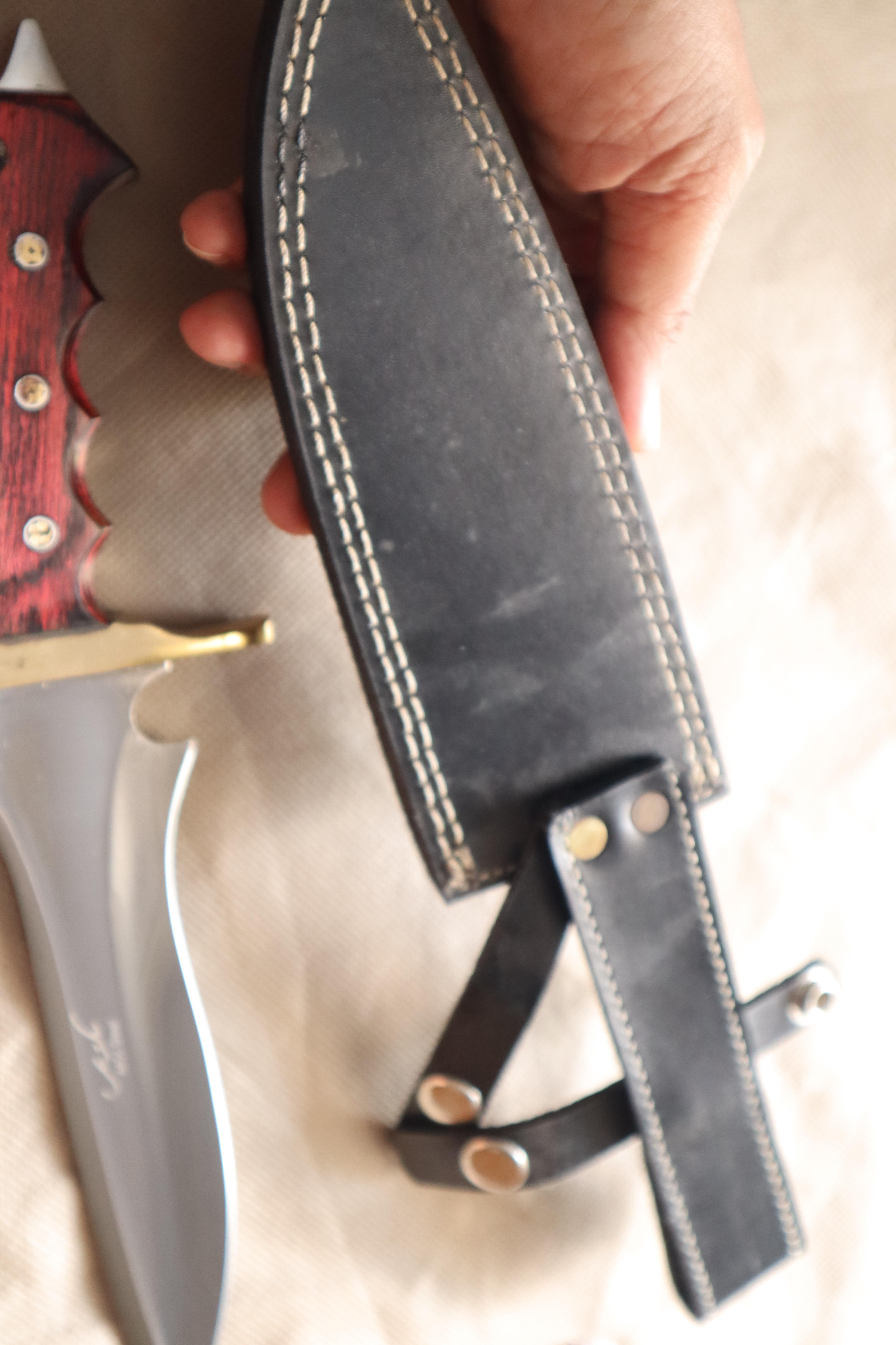 มีดใบตาย เหล็ก 440c ASH (B95)