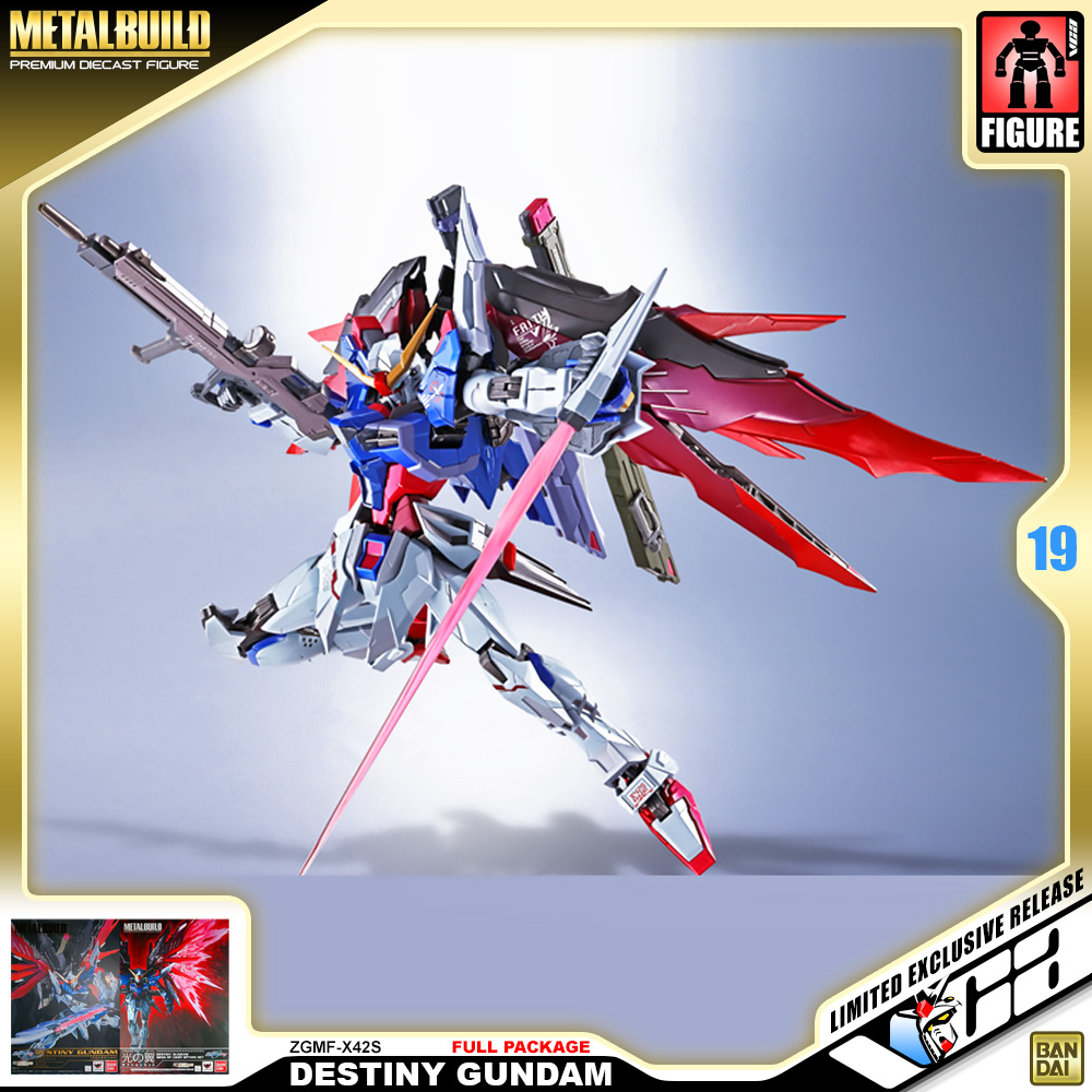 ⭐️ PREMIUM BANDAI PB TAMASHII NATIONS METAL BUILD DESTINY GUNDAM FULL PACKAGE กันดั้ม ฟิกเกอร์ ของเล่น VCA GUNDAM