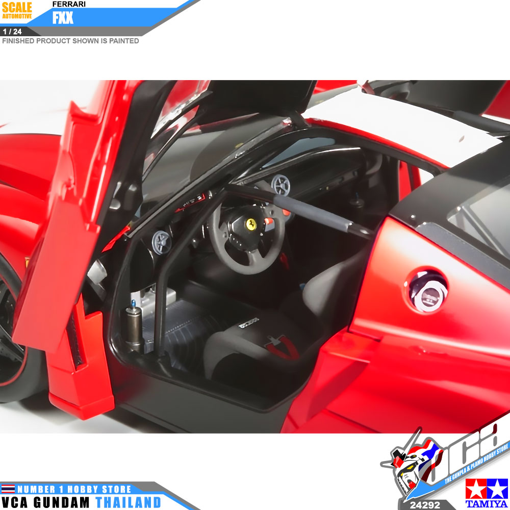 TAMIYA 24292 1/24 FERRARI FXX PLASTIC SCALE MODEL KIT TOY CAR โมเดลประกอบ รถยนต์ รถแข่ง เฟอร์รารี VCA GUNDAM