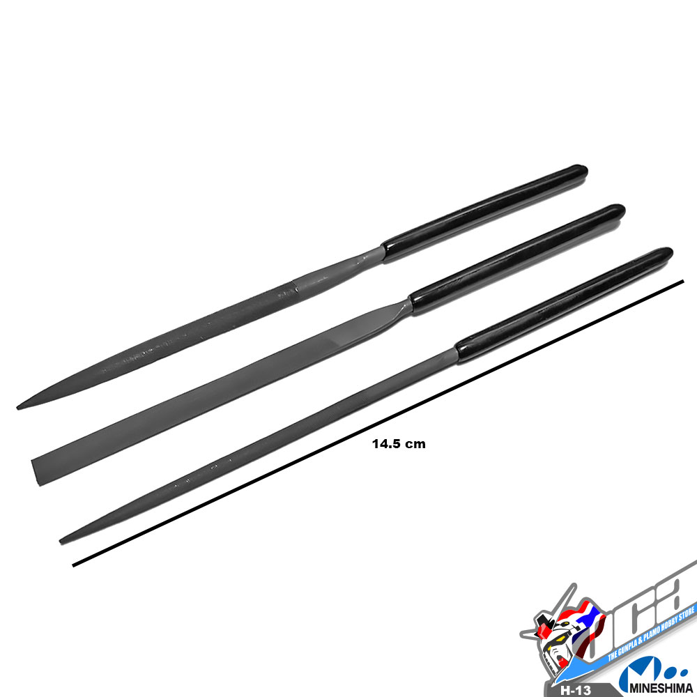 Mineshima® Hobby Tools H-13 CRAFT FILE SET 3 PCS