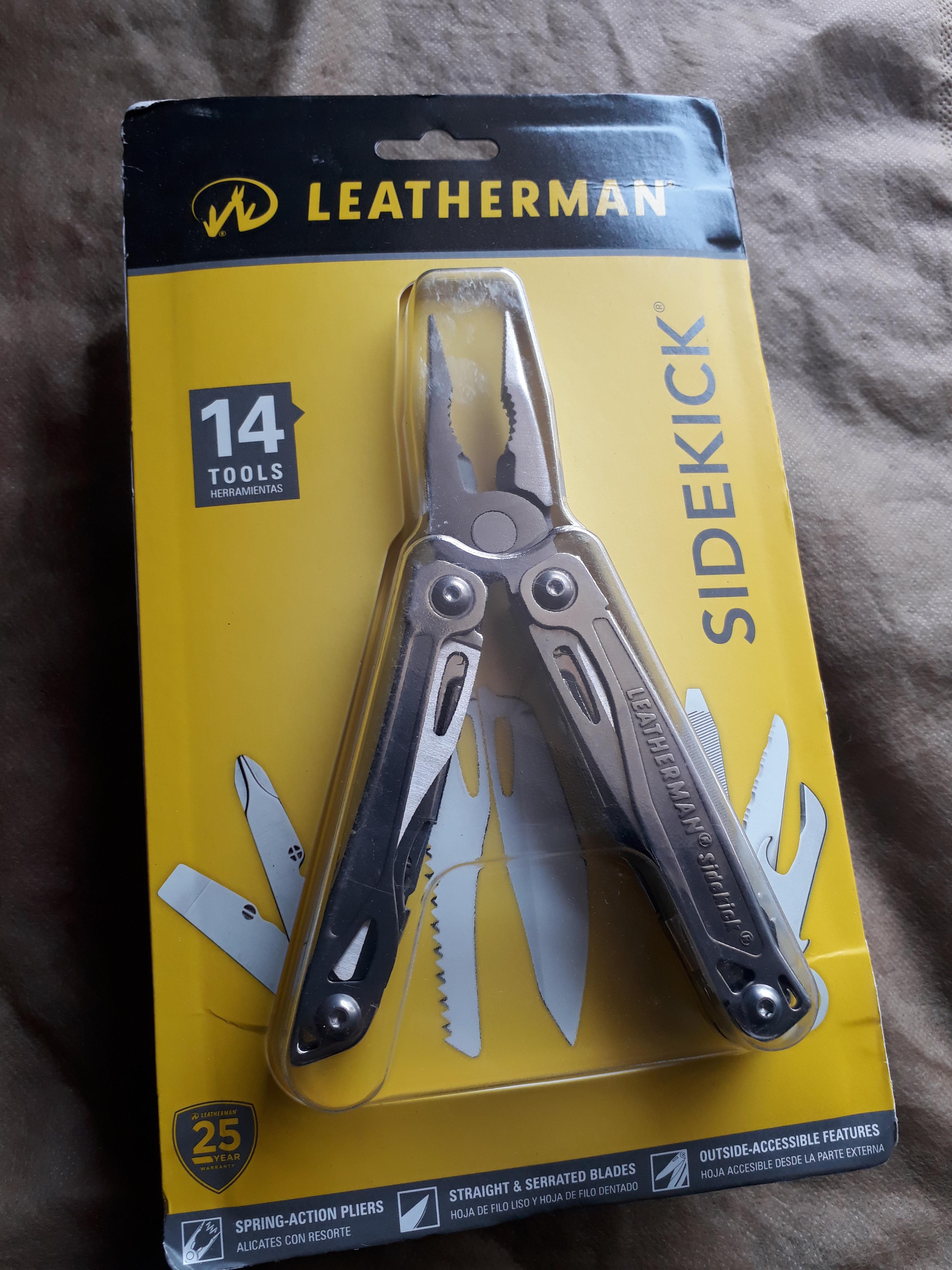 คีม มันติทูล Leatherman Sidekick Stainless Steel Multi-Tool 14in1 tools