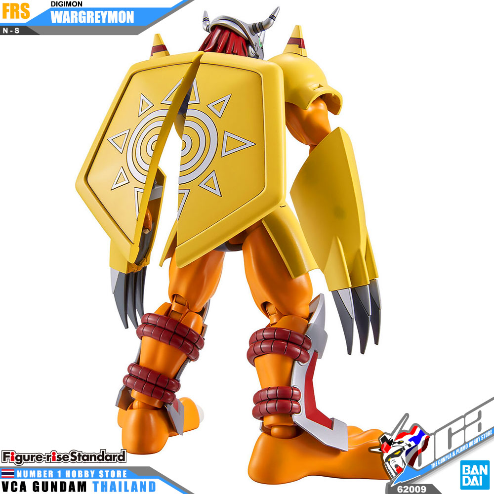 BANDAI FIGURE-RISE STANDARD WARGREYMON FIGURE RISE ดิจิมอน แอดเวนเจอร์ โมเดล VCA GUNDAM