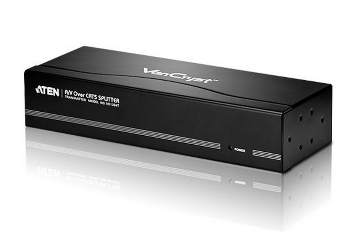 ATEN รุ่น VS1204T A/V OVER CAT 5 SPLITTER 4 PORT