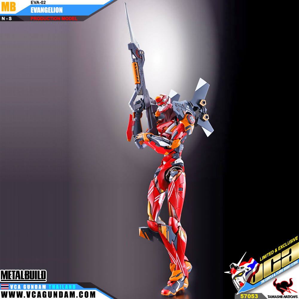 Metal Build EVA-02 EVANGELION PRODUCTION MODEL อีวานเกเลียน