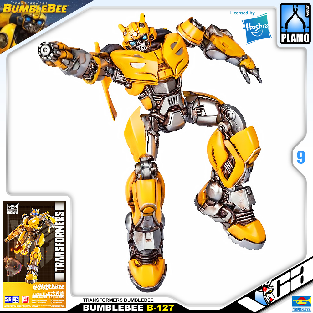 Trumpeter® Transformers Plastic Model Kits Series BUMBLEBEE B-127 TRANSFORMERS BUMBLEBEE