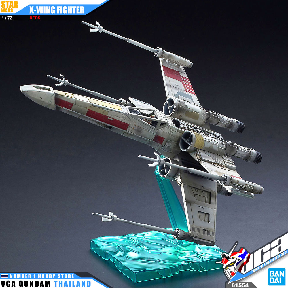 BANDAI STAR WARS 1/72 X-WING XWING STARFIGHTER RED5 สตาร์ วอร์ พลาสติก โมเดล VCA GUNDAM