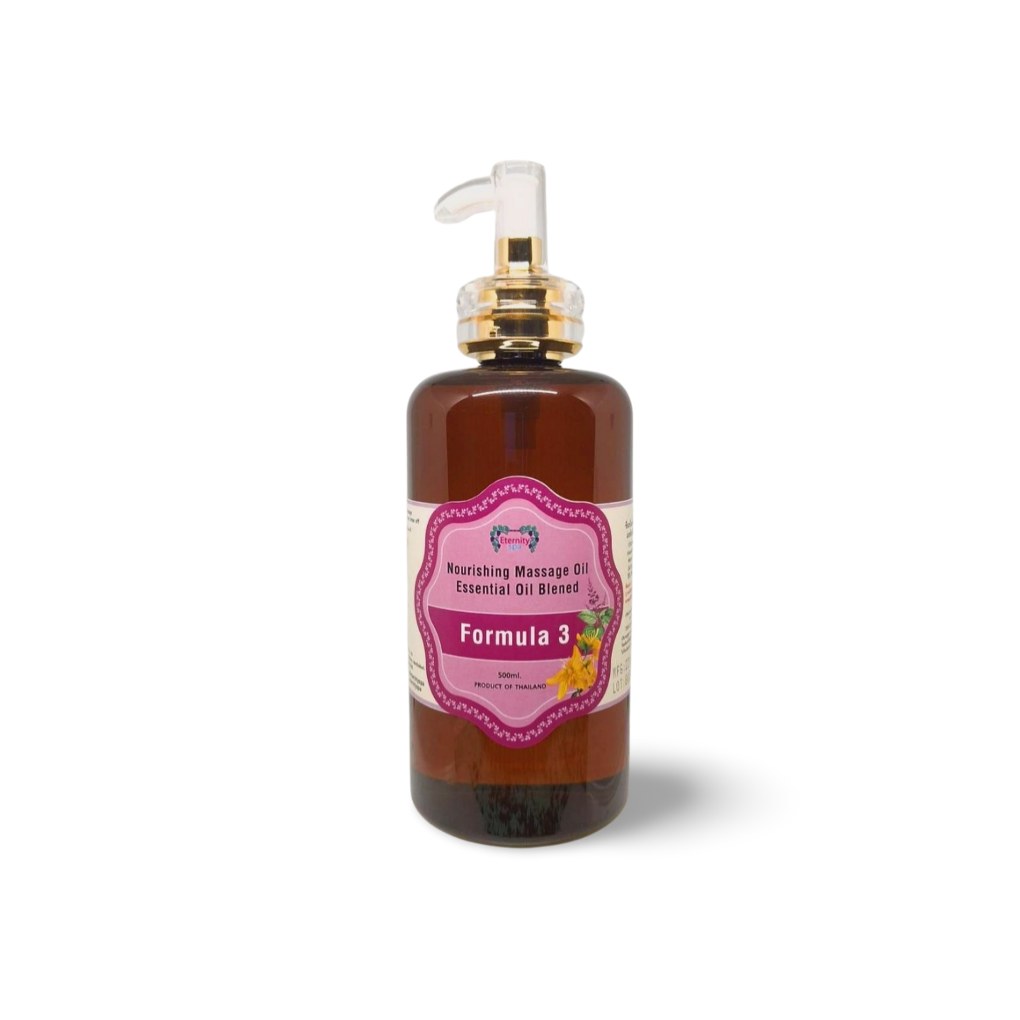 Nourishing Massage Oil Essential Oil Blened Formula 3 ขนาดกลาง