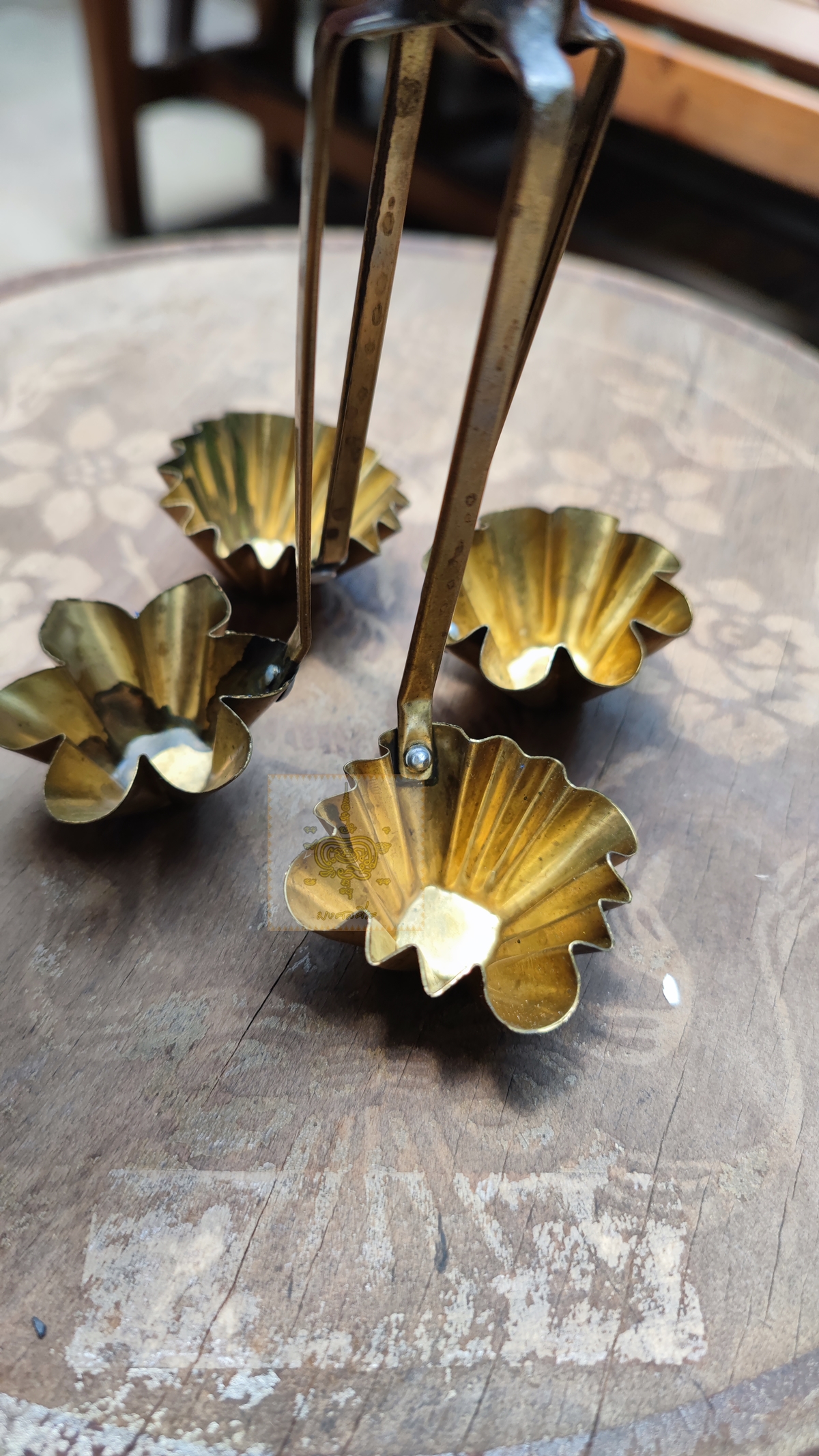 พิมพ์ขนมกระทงทอง