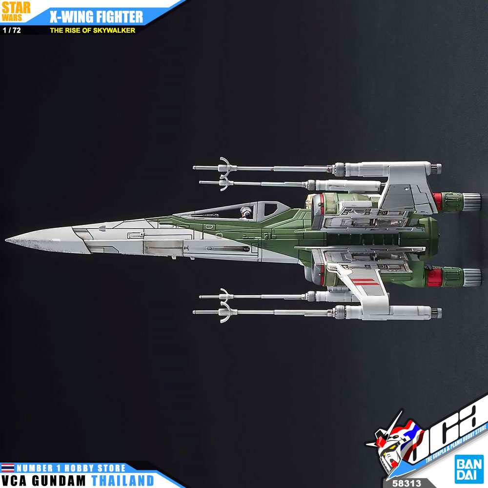 Bandai 1/72 X-WING FIGHTER STAR WARS : THE RISE OF SKYWALKER