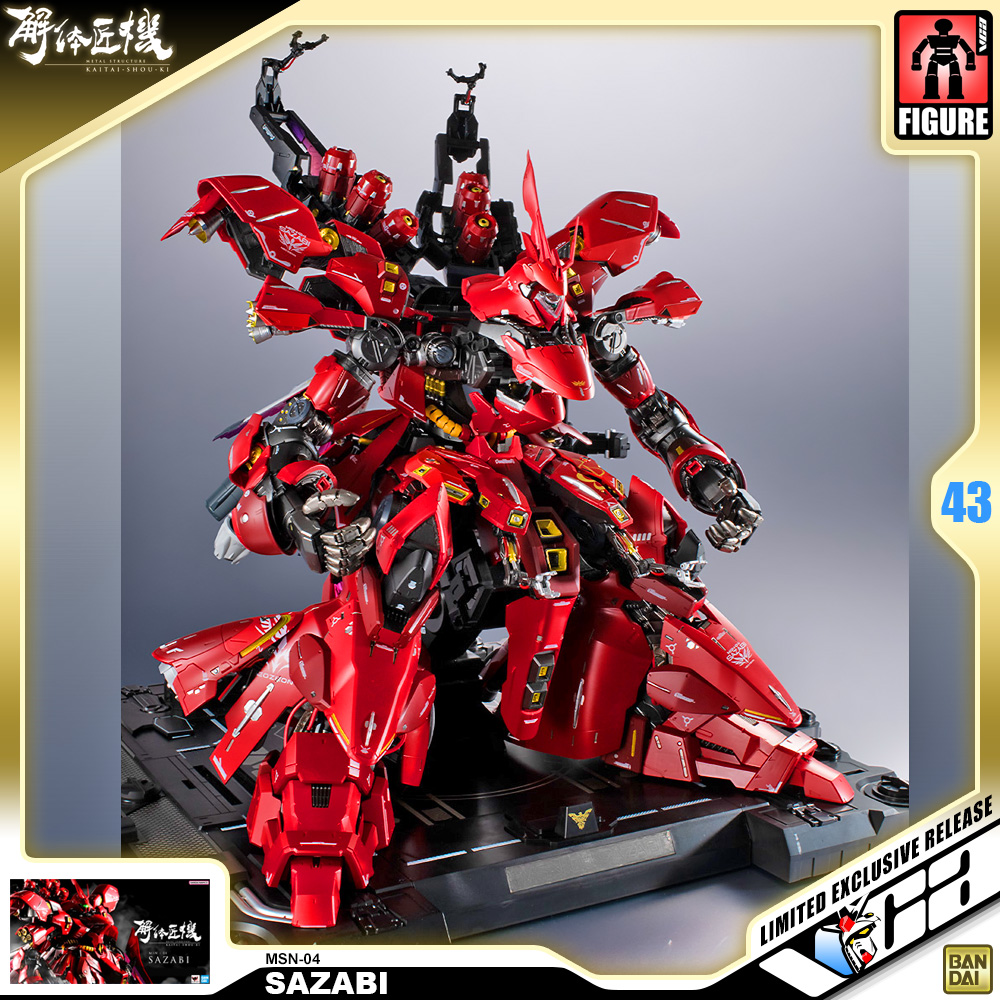 Bandai METAL STRUCTURE MSN-04 SAZABI