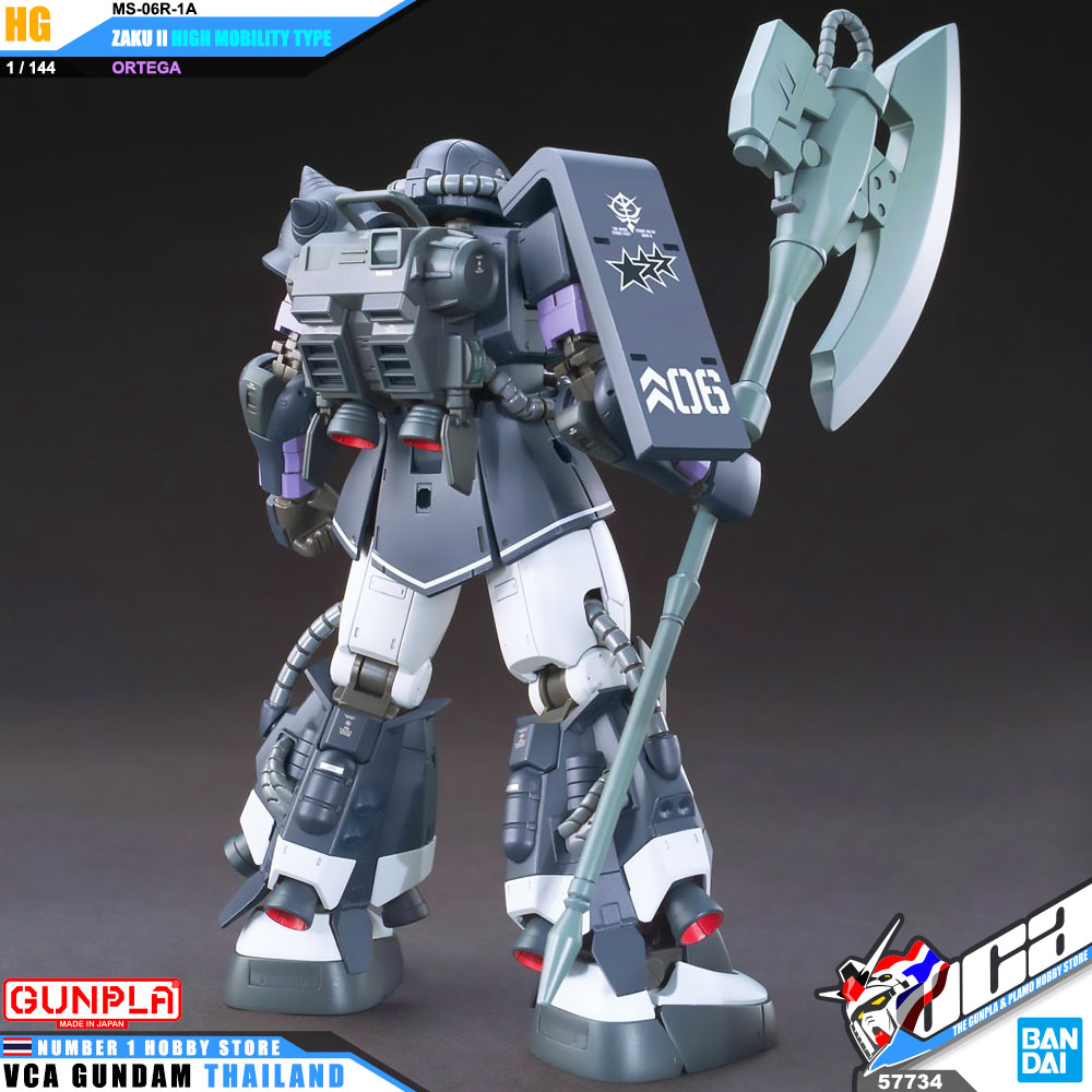 HG MS-06R-1A ZAKU II HIGH MOBILITY TYPE ORTEGA ซาคุ 2