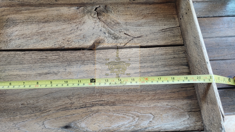 ถาดไม้สัก โบราณ