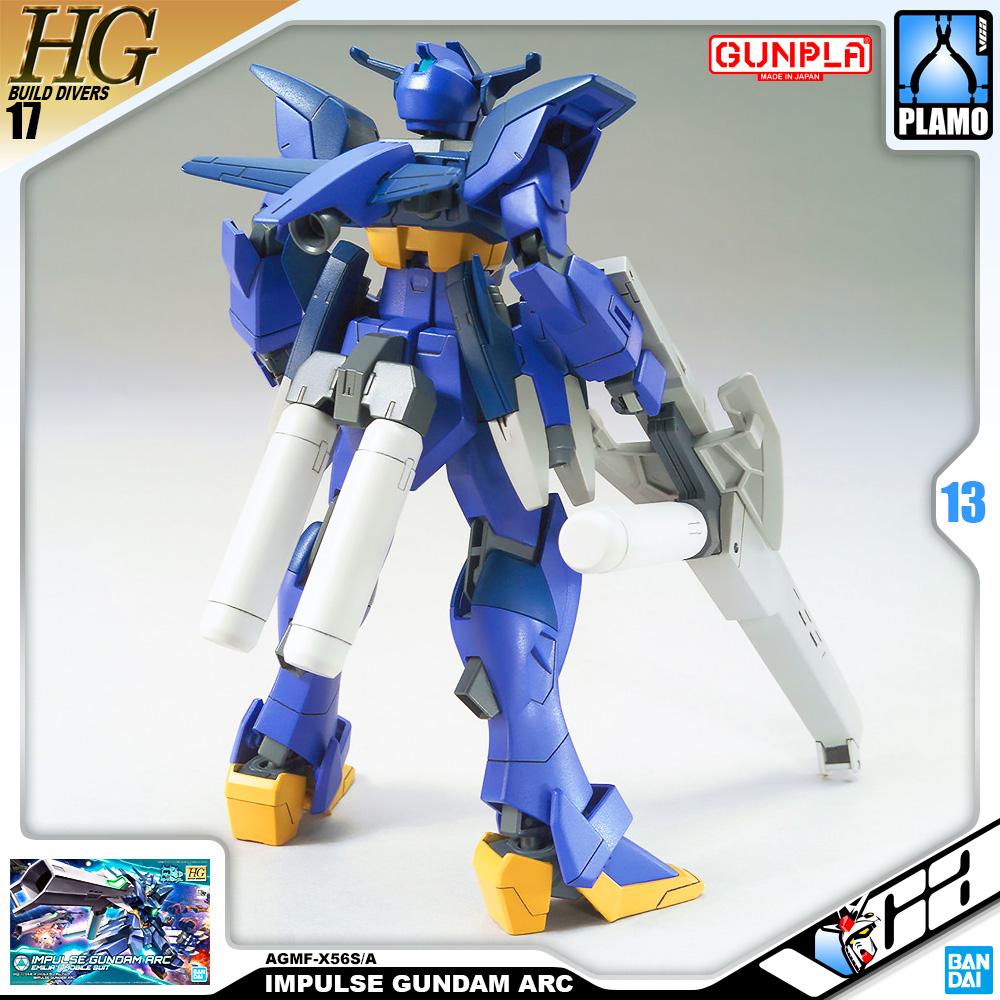 Bandai High Grade Build Divers Gunpla HG AGMF-X56S/A IMPULSE GUNDAM ARC