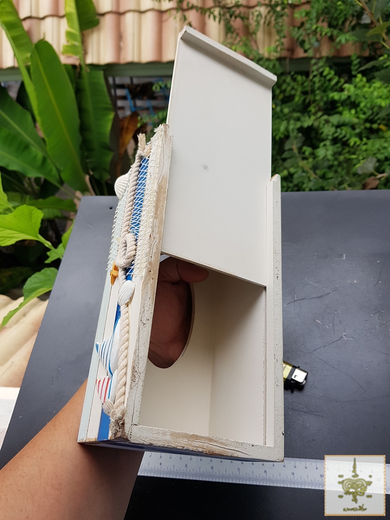 กล่องกระดาษชำระ งานไม้