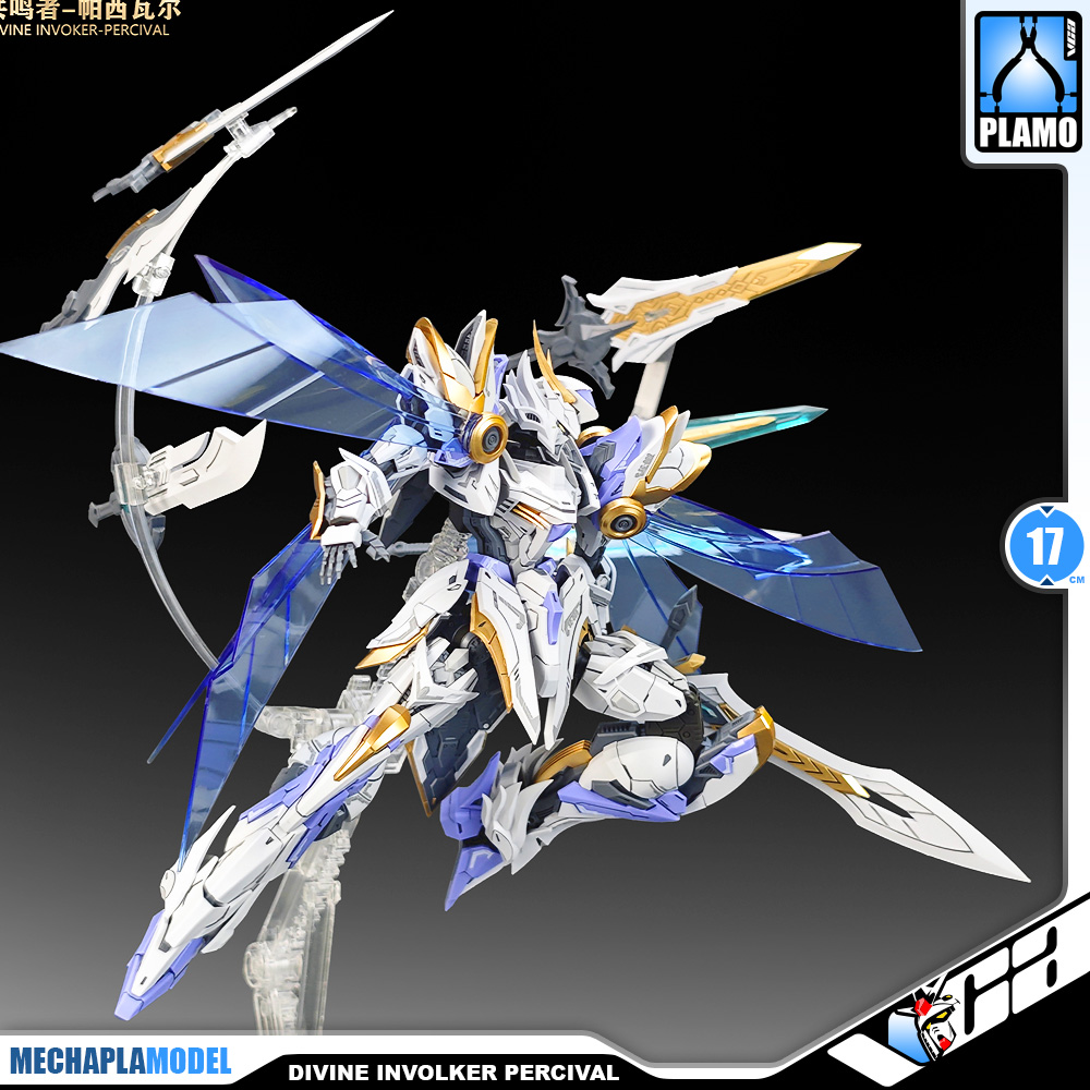 SNAA Divine Involker Percival Real Grade RG Action Figure Model Toy Kit VCA Gundam Thailand