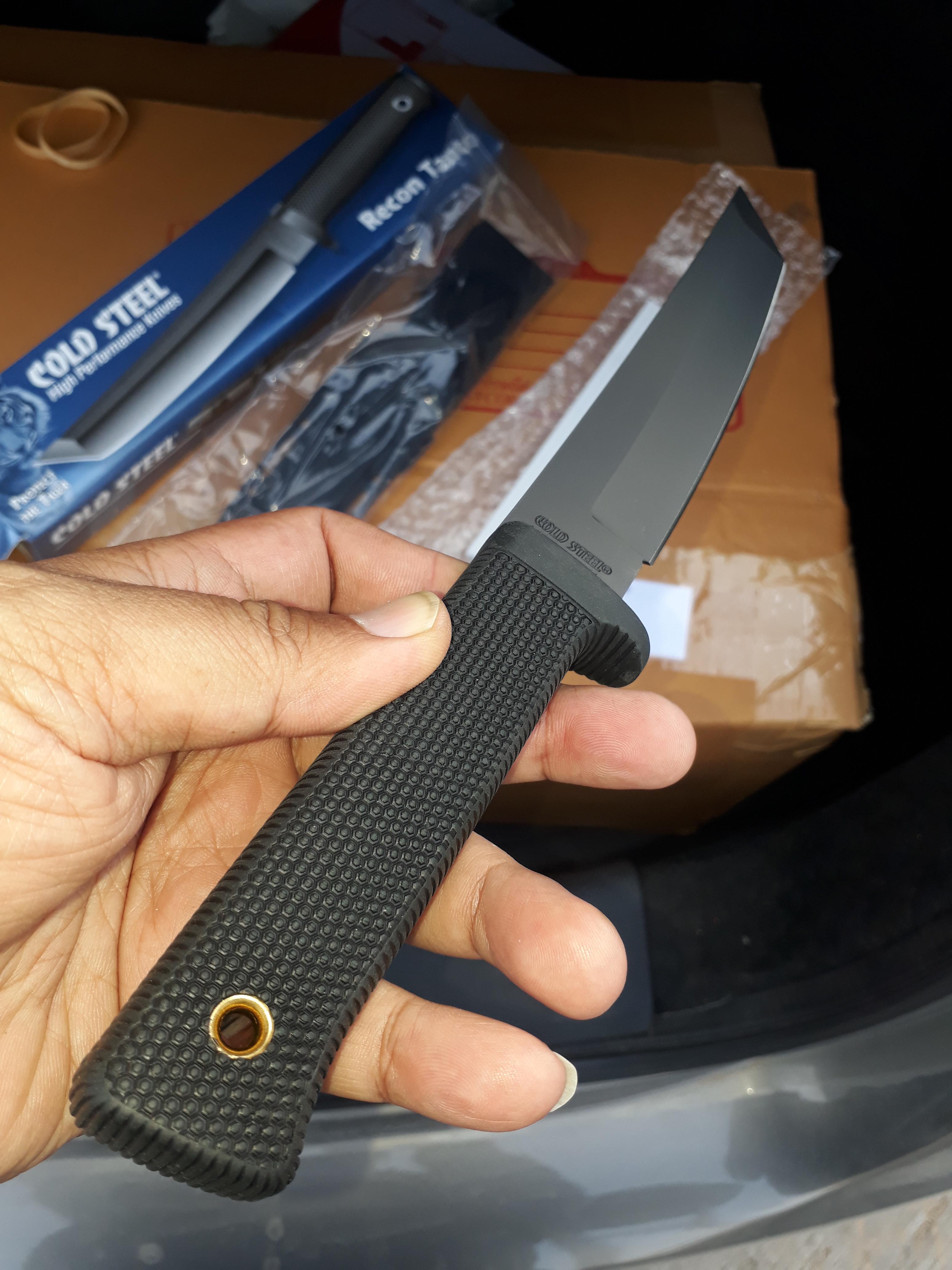 Cold Steel Recon Tanto Tactical Defense Knife VG1 DISCONTINUED Japan 13RTKJ1