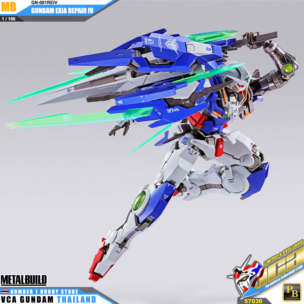 Bandai® Metal Build RE-001REIV GUNDAM EXIA REPAIR IV