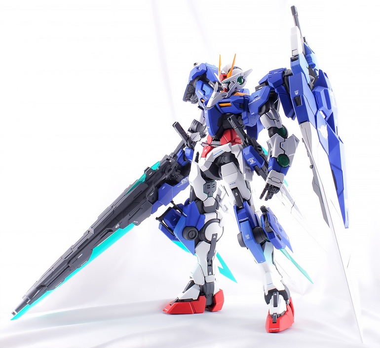 Painted Build : PG 00 GUNDAM SEVEN SWORD/G by Adamantium Factory