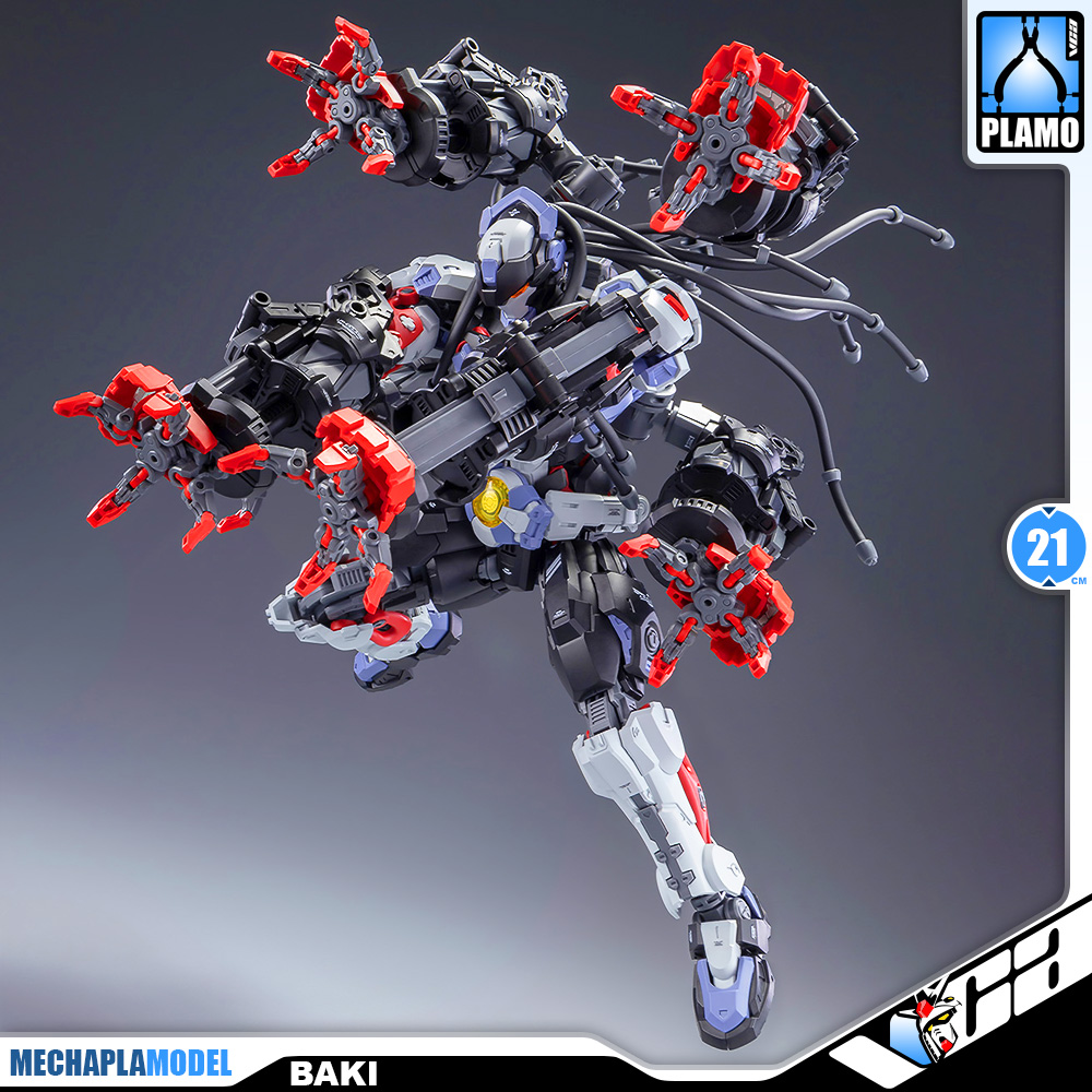 Hemoxian 和模线 拳击手巴奇 Baki Master Grade MG Action Figure Model Toy VCA Gundam Thailand