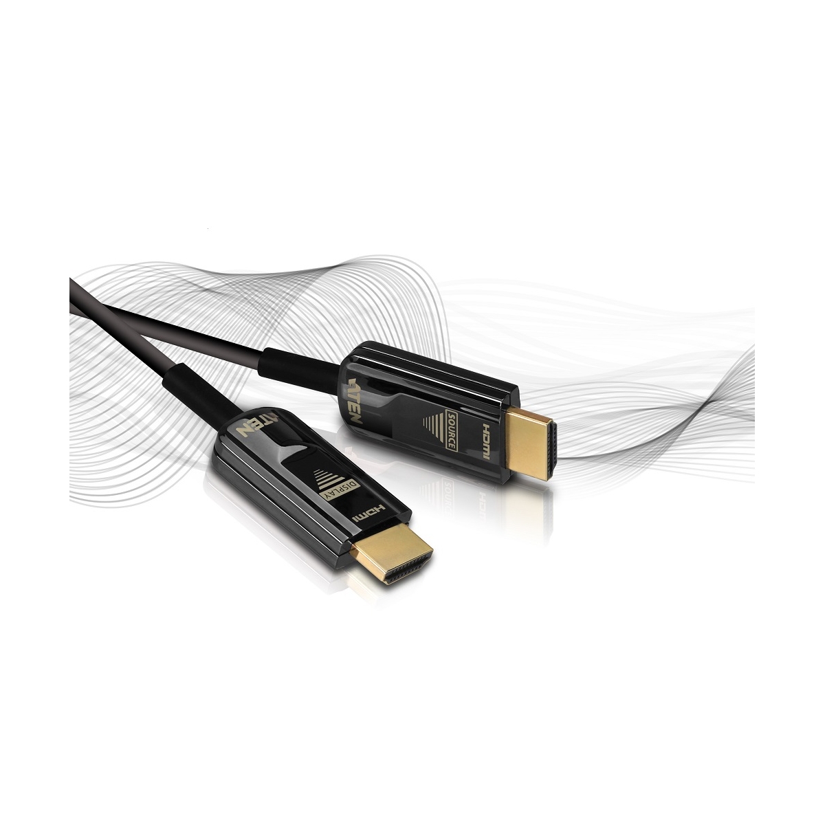 ATEN : VE781030 30M True 4K HDMI Active Optical Cable (True 4K@30m) ความยาว 30 เมตร
