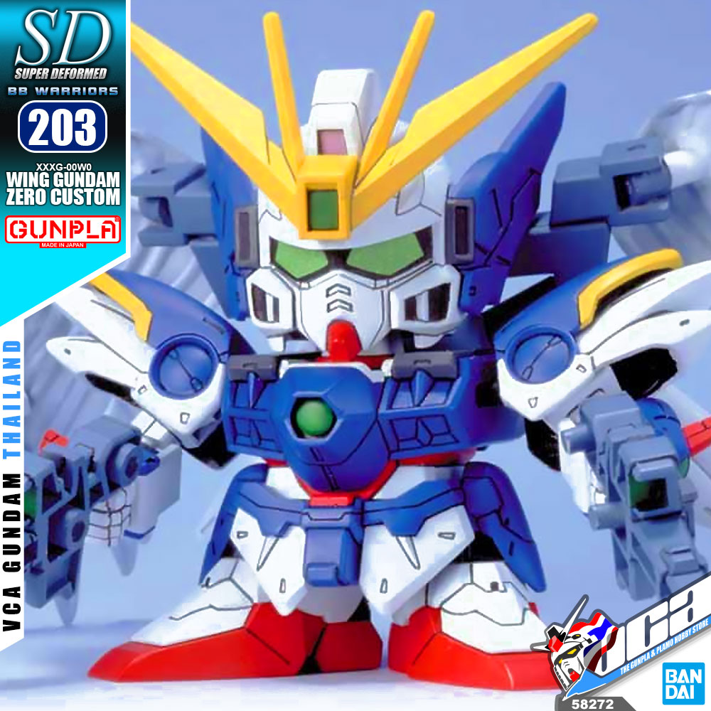 SD BB203 WING GUNDAM ZERO CUSTOM