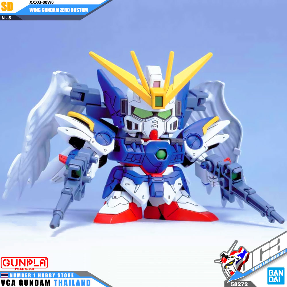 SD BB203 XXXG-00W0 WING GUNDAM ZERO CUSTOM วิง กันดั้ม ซีโร่
