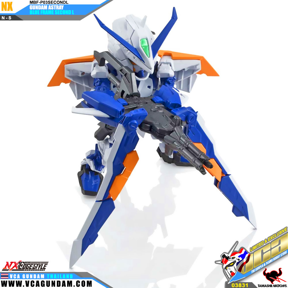 NX Edge Style MBF-P03SECONDL GUNDAM ASTRAY BLUE FRAME SECOND L กันดั้ม แอสเทรย์ บลู เฟรม