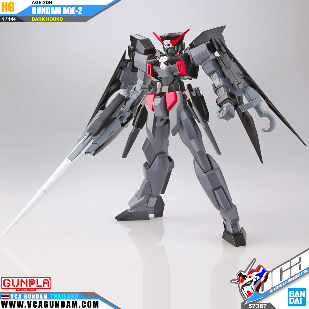 HG AGE-2DH GUNDAM AGE-2 DARK HOUND กันดั้ม เอจ 2 ดาร์ก ฮาวนด์