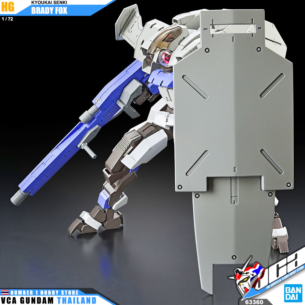 ⭐️ BANDAI KYOUKAI SENKI HIGH GRADE HG 1/72 BRADY FOX นักสู้เขตแดน ประกอบ โมเดล ของเล่น VCA GUNDAM