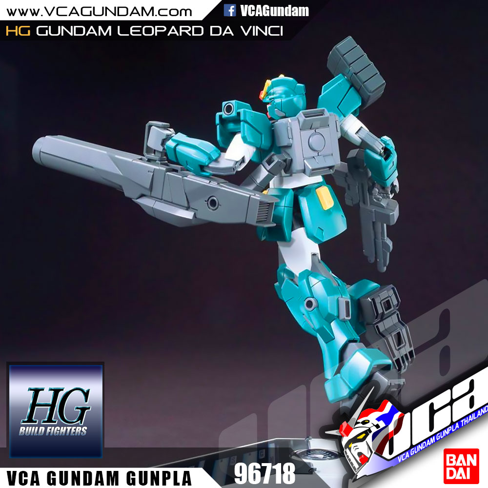 HG GUNDAM LEOPARD DA VINCI กันดั้ม ลีโอภาร์ด ดา วินชี่