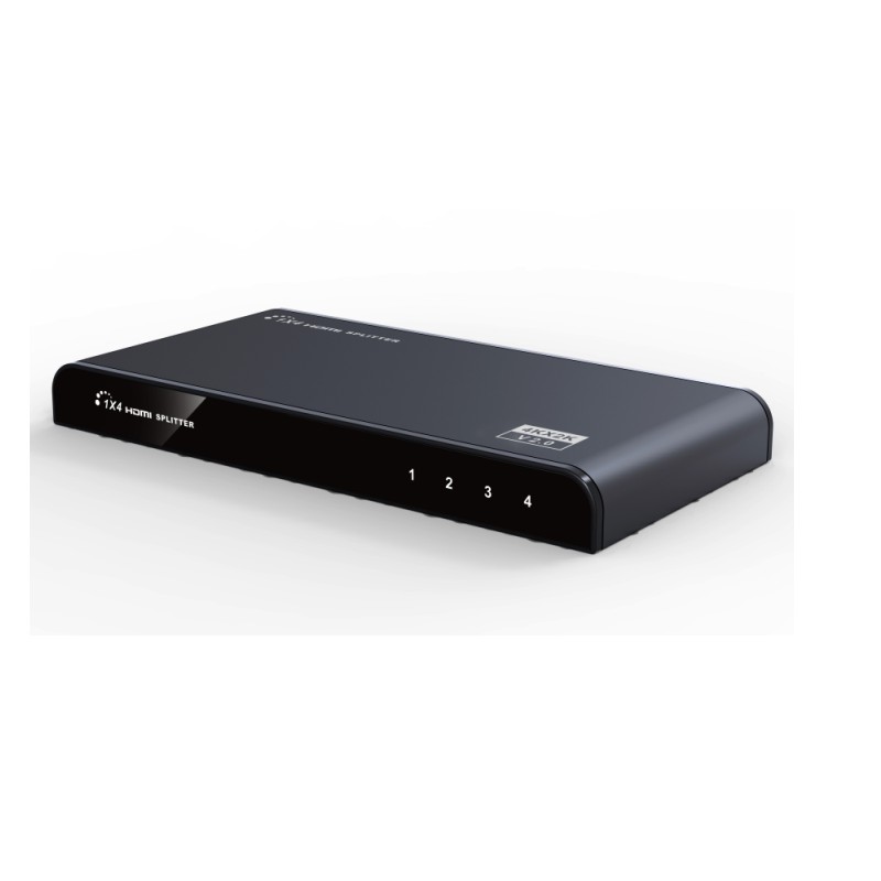 VANZEL รุ่น LH-104 HDMI SPLITTER 1X4 SUPPORT 4K@60HZ