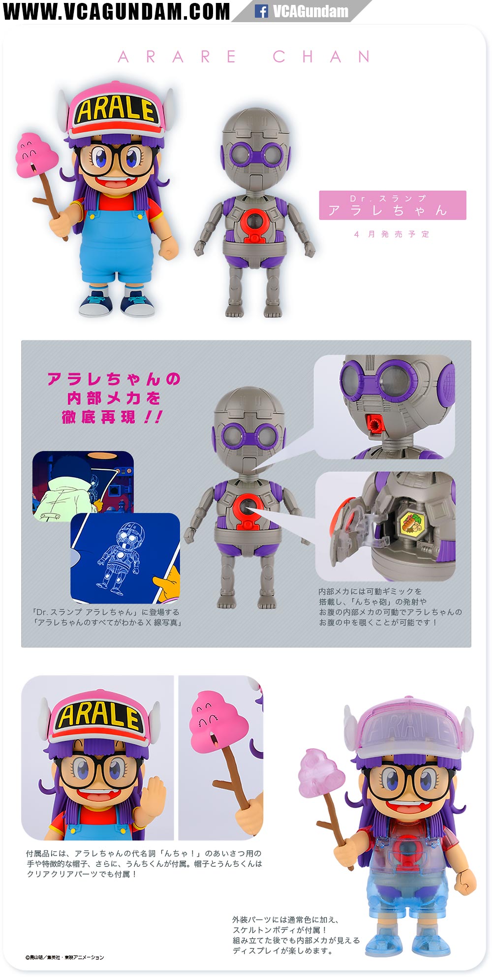 Figure-Rise Mechanics DR. SLUMP ARALE