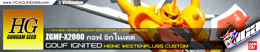 HG GOUF IGNITED (HEINE WESTENFLUSS CUSTOM) กอฟ อิกไนเตด
